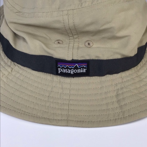 Vintage Patagonia Nylon Bucket Hat in Khaki Size S/M - Picture 4 of 8